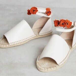 Revolve Raye Daphne Floral Espadrilles Ankle Wrap